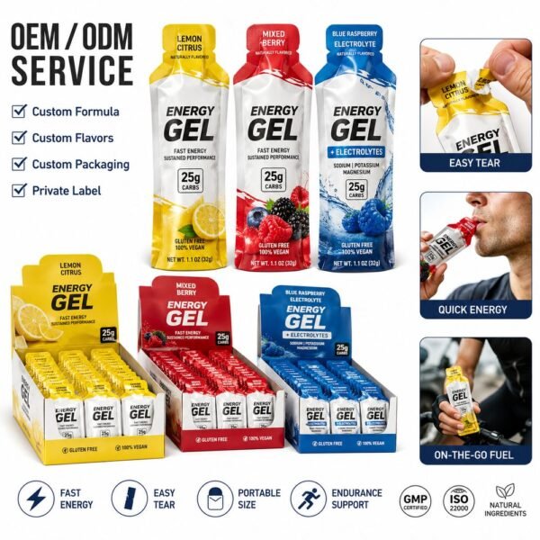 Energy Gel Packets