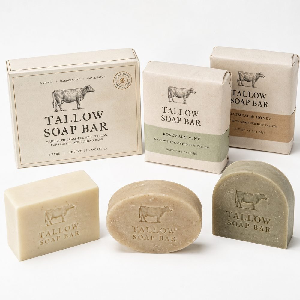Tallow Soap Bar