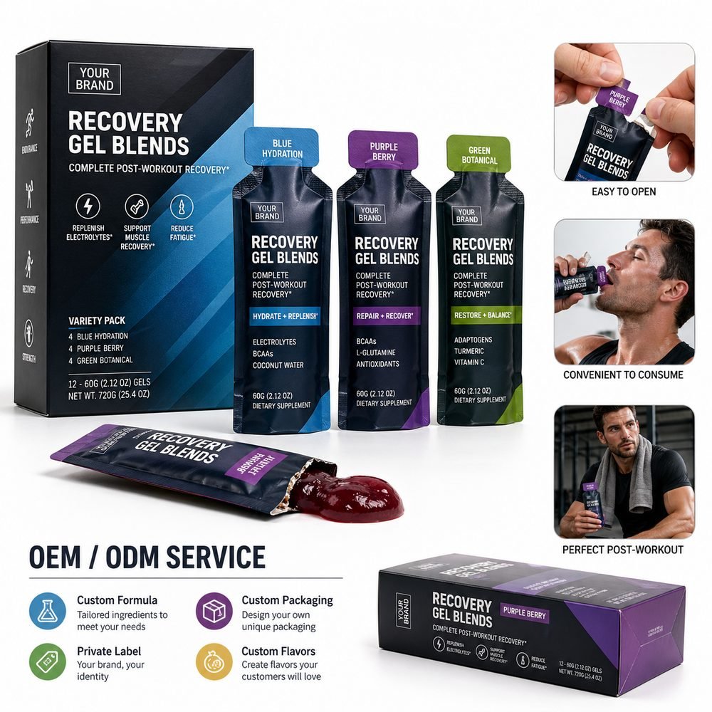 Recovery Gel Blends
