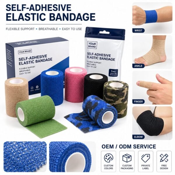 Self-adhesive Elastic Bandage