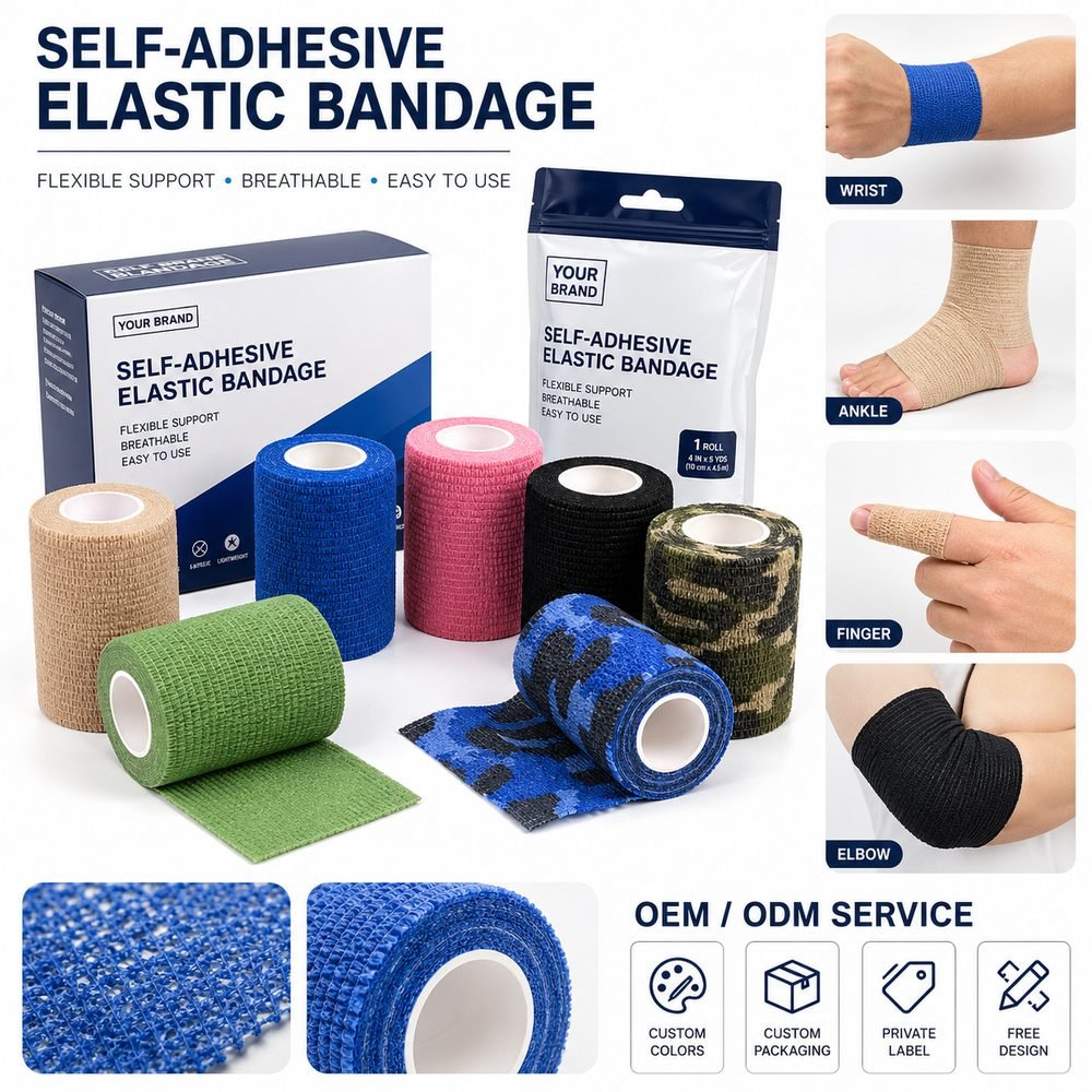 Self-adhesive Elastic Bandage