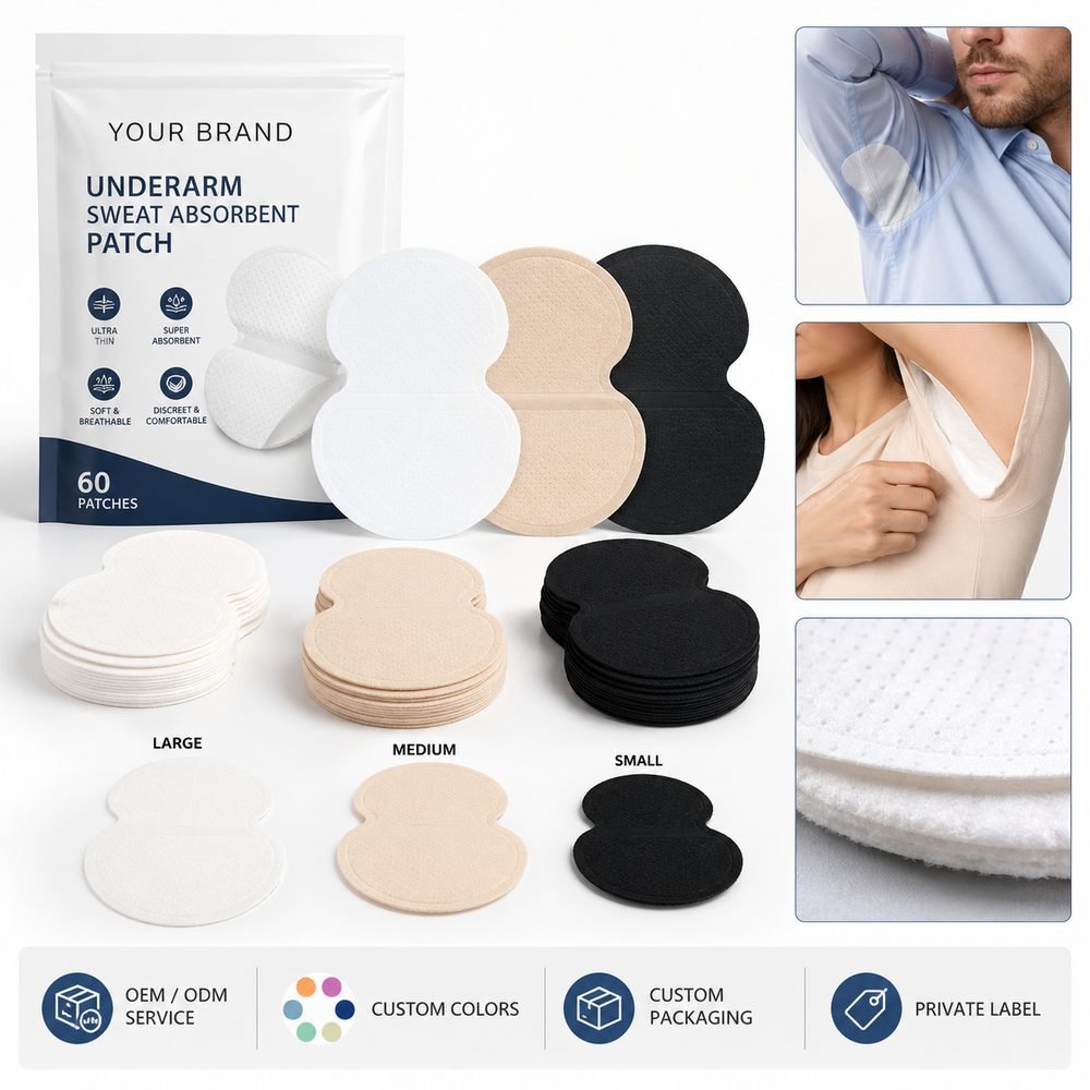 Underarm Sweat Absorbent Patch